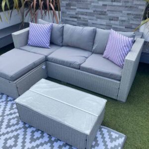 Milan Three Piece  Sofa Set with Coffee Table