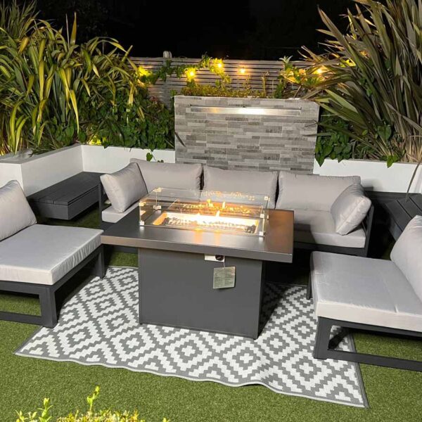 Miami 6 Piece Fire Pit Set